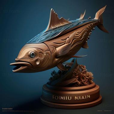 3D model Dunama tuna (STL)